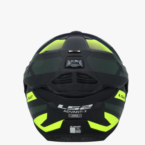 LS2 FF901 Advant X Nova Black H-V Yellow-06> Systeemhelmen|Helmen Met Zonnevizier