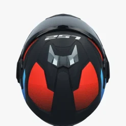 LS2 FF901 Advant X Nova Black Red Blue-06> Systeemhelmen|Helmen Met Zonnevizier
