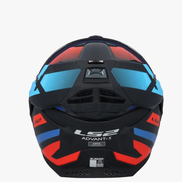 LS2 FF901 Advant X Nova Black Red Blue-06> Systeemhelmen|Helmen Met Zonnevizier