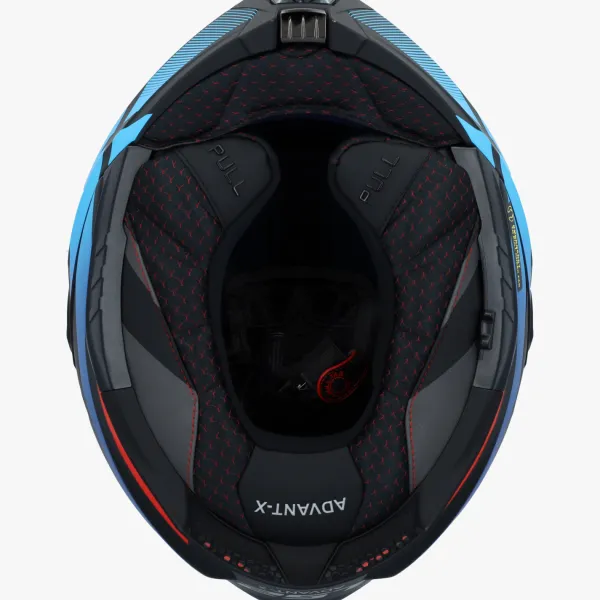 LS2 FF901 Advant X Nova Black Red Blue-06> Systeemhelmen|Helmen Met Zonnevizier
