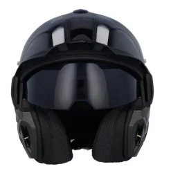 LS2 FF901 Advant X Solid Carbon 06> Systeemhelmen|Helmen Met Zonnevizier