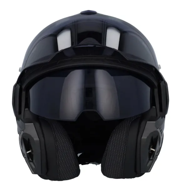 LS2 FF901 Advant X Solid Carbon 06> Systeemhelmen|Helmen Met Zonnevizier