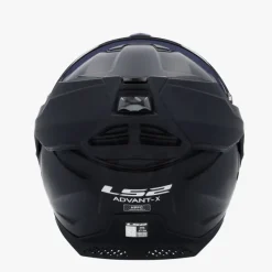 LS2 FF901 Advant X Solid Matt Black 06> Systeemhelmen|Helmen Met Zonnevizier