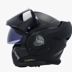 LS2 FF901 Advant X Solid Matt Black 06> Systeemhelmen|Helmen Met Zonnevizier