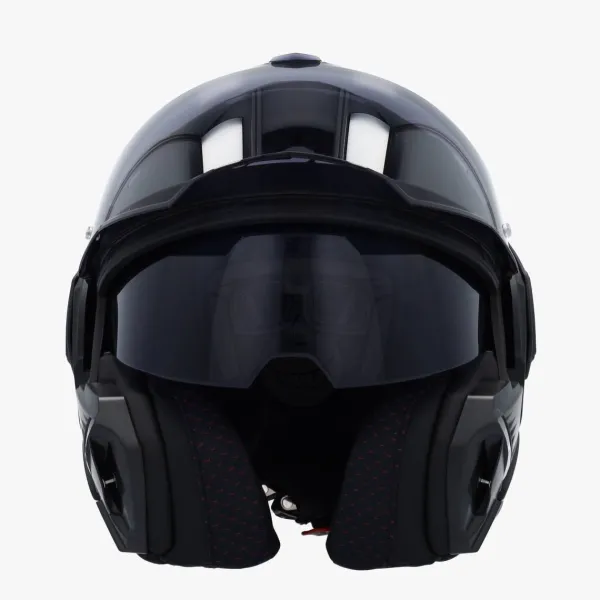 LS2 FF901 Advant X Solid Matt Black 06> Systeemhelmen|Helmen Met Zonnevizier