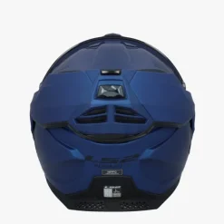 LS2 FF901 Advant X Solid Navy Blue> Systeemhelmen|Helmen Met Zonnevizier