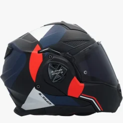 LS2 FF901 Advant X Ultra Blue Red> Systeemhelmen|Helmen Met Zonnevizier