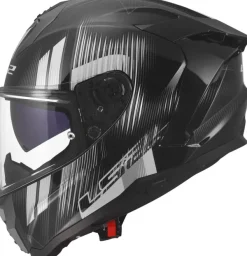 LS2 FF817 Challenger II Nitro Black Grey><noscript><img width=