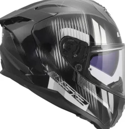 LS2 FF817 Challenger II Nitro Black Grey><noscript><img width=