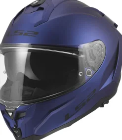 LS2 FF817 Challenger II Solid Matt Navy Blue><noscript><img width=