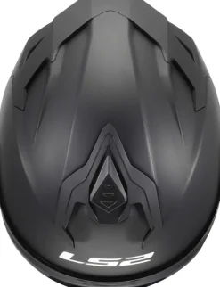 LS2 FF817 Challenger II Solid Matt Black> Integraalhelmen|Race Helmen