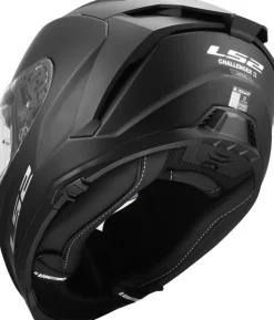 LS2 FF817 Challenger II Solid Matt Black><noscript><img width=