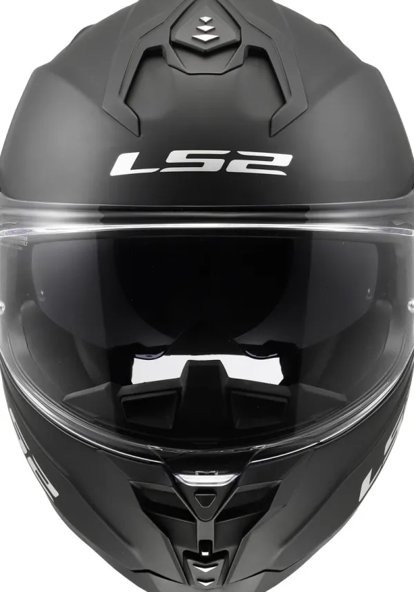 LS2 FF817 Challenger II Solid Matt Black> Integraalhelmen|Race Helmen