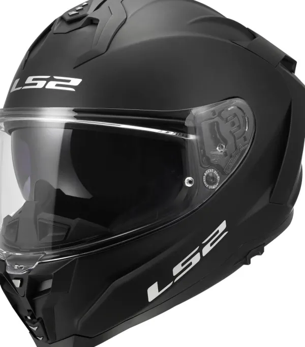 LS2 FF817 Challenger II Solid Matt Black> Integraalhelmen|Race Helmen