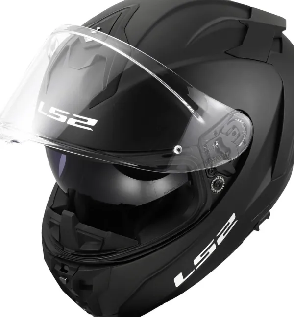 LS2 FF817 Challenger II Solid Matt Black> Integraalhelmen|Race Helmen