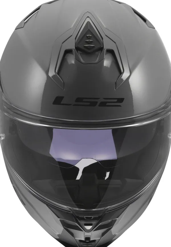 LS2 FF817 Challenger II Solid Nardo Grey> Integraalhelmen|Race Helmen