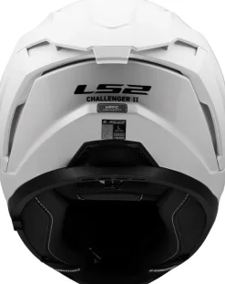 LS2 FF817 Challenger II Solid White> Integraalhelmen|Race Helmen