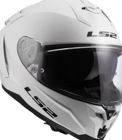 LS2 FF817 Challenger II Solid White><noscript><img width=