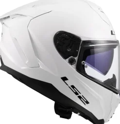 LS2 FF817 Challenger II Solid White><noscript><img width=