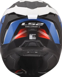 LS2 FF817 Challenger II Viper White Blue Red><noscript><img width=