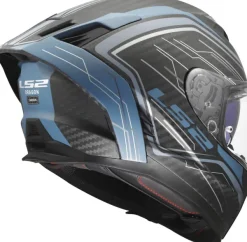LS2 FF807 Dragon Subic Blue Petrol> Integraalhelmen|Race Helmen