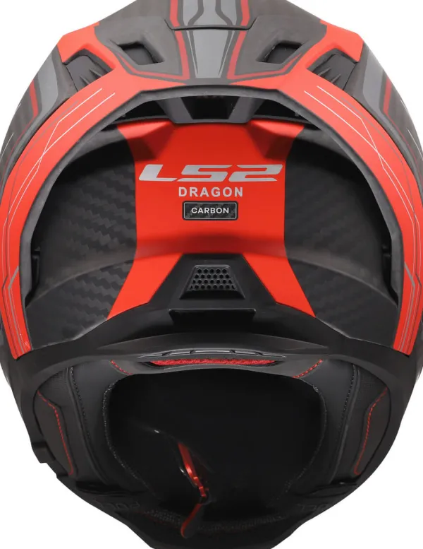 LS2 FF807 Dragon Subic Red> Integraalhelmen|Race Helmen