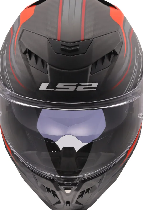 LS2 FF807 Dragon Subic Red> Integraalhelmen|Race Helmen