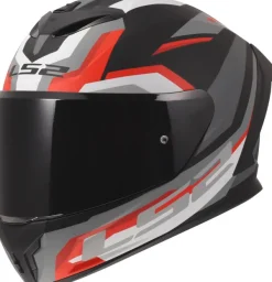 LS2 FF820 Rapid III Hyper Black Red> Integraalhelmen