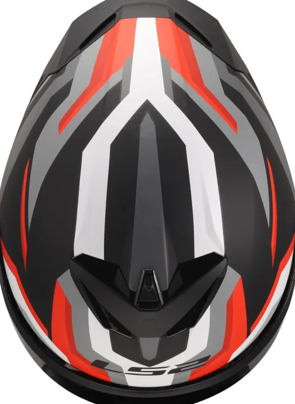 LS2 FF820 Rapid III Hyper Black Red> Integraalhelmen