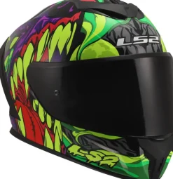 LS2 FF820 Rapid III Lycant Purple Green> Integraalhelmen