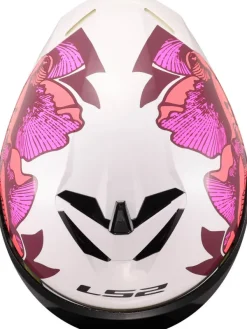 LS2 FF820 Rapid III Poppies Ii White Pink><noscript><img width=
