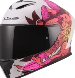 LS2 FF820 Rapid III Poppies Ii White Pink><noscript><img width=