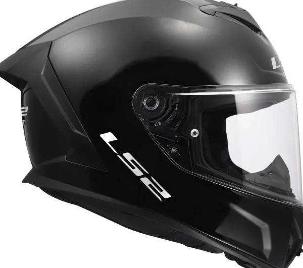 LS2 FF820 Rapid III Solid Gloss Black> Integraalhelmen