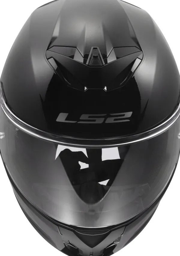 LS2 FF820 Rapid III Solid Gloss Black> Integraalhelmen