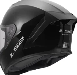 LS2 FF820 Rapid III Solid Gloss Black><noscript><img width=