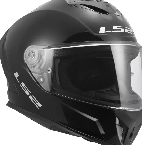 LS2 FF820 Rapid III Solid Gloss Black> Integraalhelmen