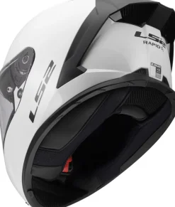 LS2 FF820 Rapid III Solid Gloss White><noscript><img width=