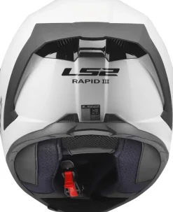 LS2 FF820 Rapid III Solid Gloss White><noscript><img width=
