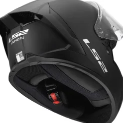 LS2 FF820 Rapid III Solid Matt Black><noscript><img width=