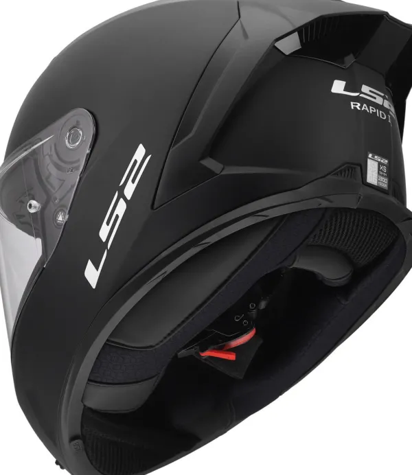 LS2 FF820 Rapid III Solid Matt Black> Integraalhelmen