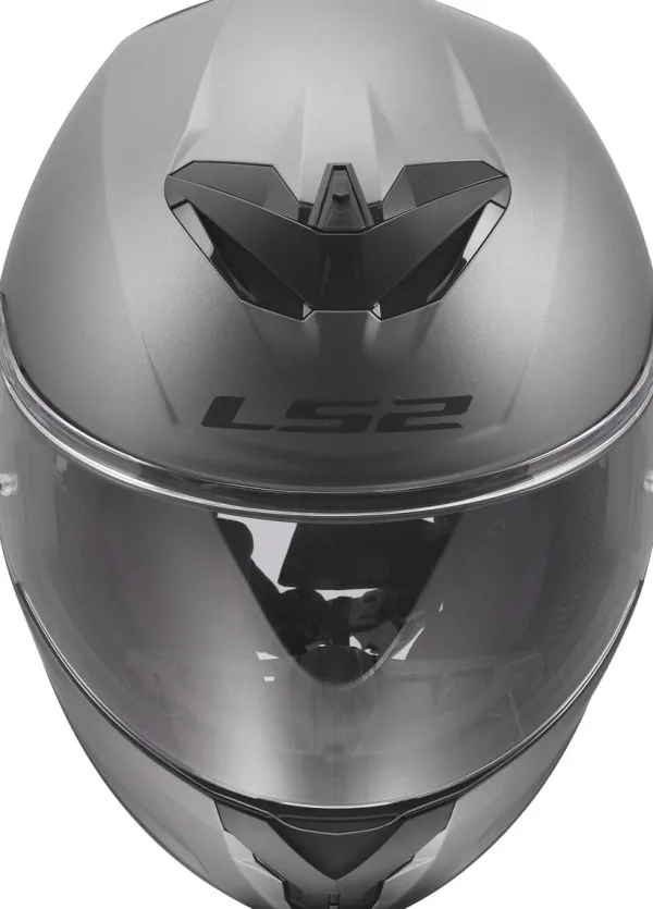 LS2 FF820 Rapid III Solid Matt Titanium> Integraalhelmen