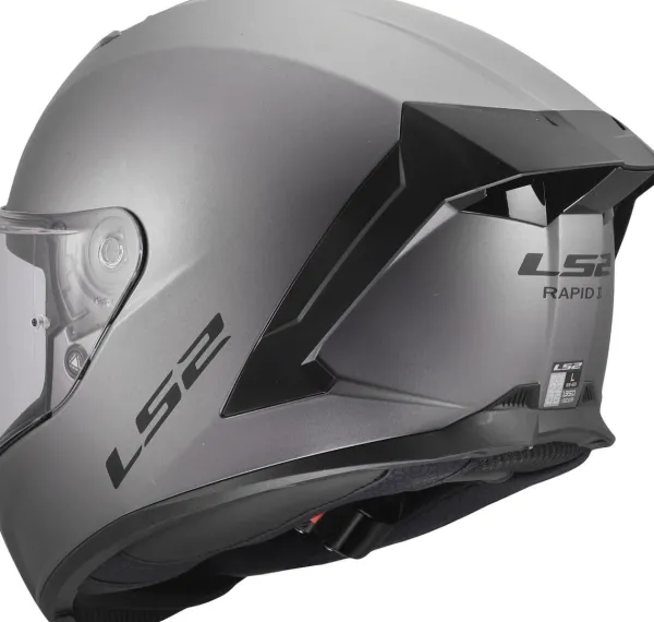 LS2 FF820 Rapid III Solid Matt Titanium> Integraalhelmen