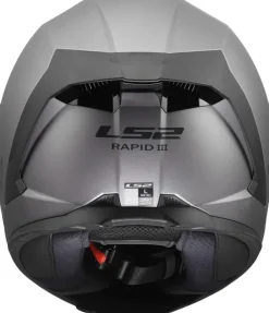 LS2 FF820 Rapid III Solid Matt Titanium><noscript><img width=
