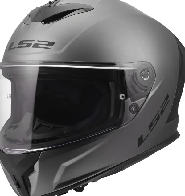 LS2 FF820 Rapid III Solid Matt Titanium> Integraalhelmen