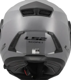 LS2 FF902 Scope II Nardo Grey-06> Systeemhelmen|Helmen Met Zonnevizier