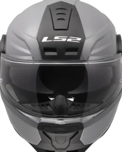 LS2 FF902 Scope II Nardo Grey-06> Systeemhelmen|Helmen Met Zonnevizier