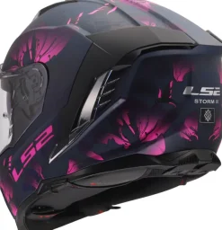 LS2 FF818 Storm III Burst Black Pink> Integraalhelmen|Race Helmen
