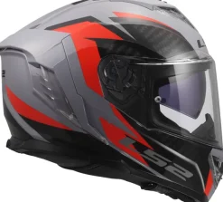 LS2 FF818 Storm III Dynamo Grey Red><noscript><img width=