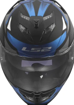 LS2 FF818 Storm III Komai Black Blue><noscript><img width=