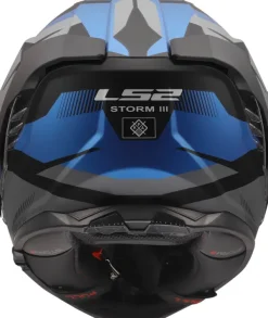 LS2 FF818 Storm III Komai Black Blue><noscript><img width=